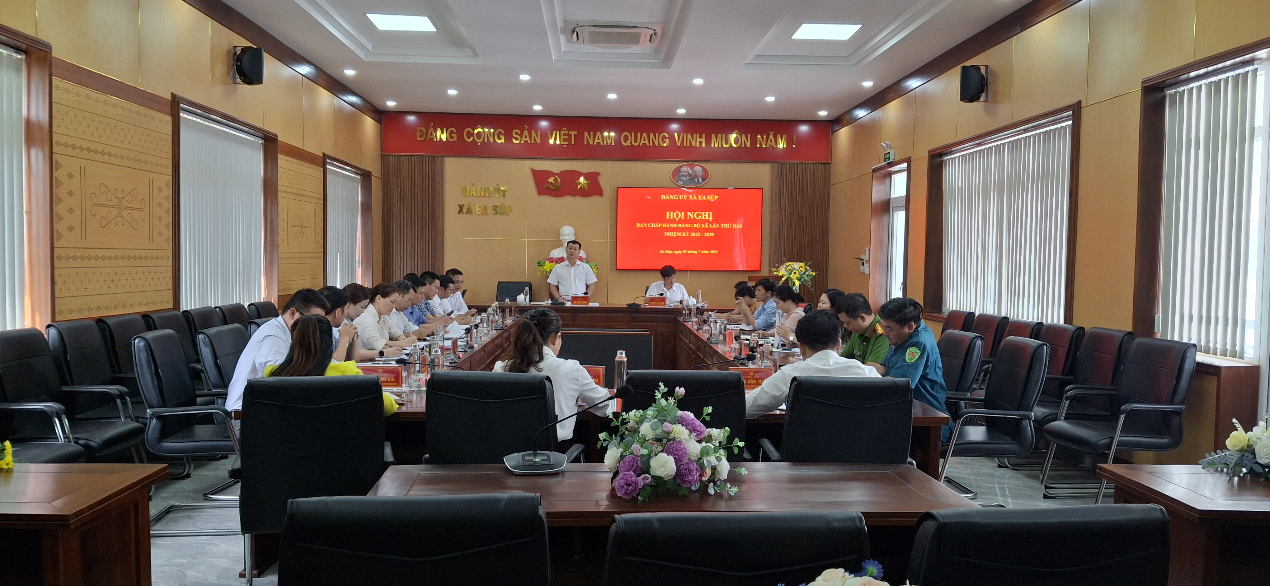 Hội nghị Ban Chấp hành Đảng bộ xã Ea Súp lần thứ hai nhiệm kỳ 2025 – 2030